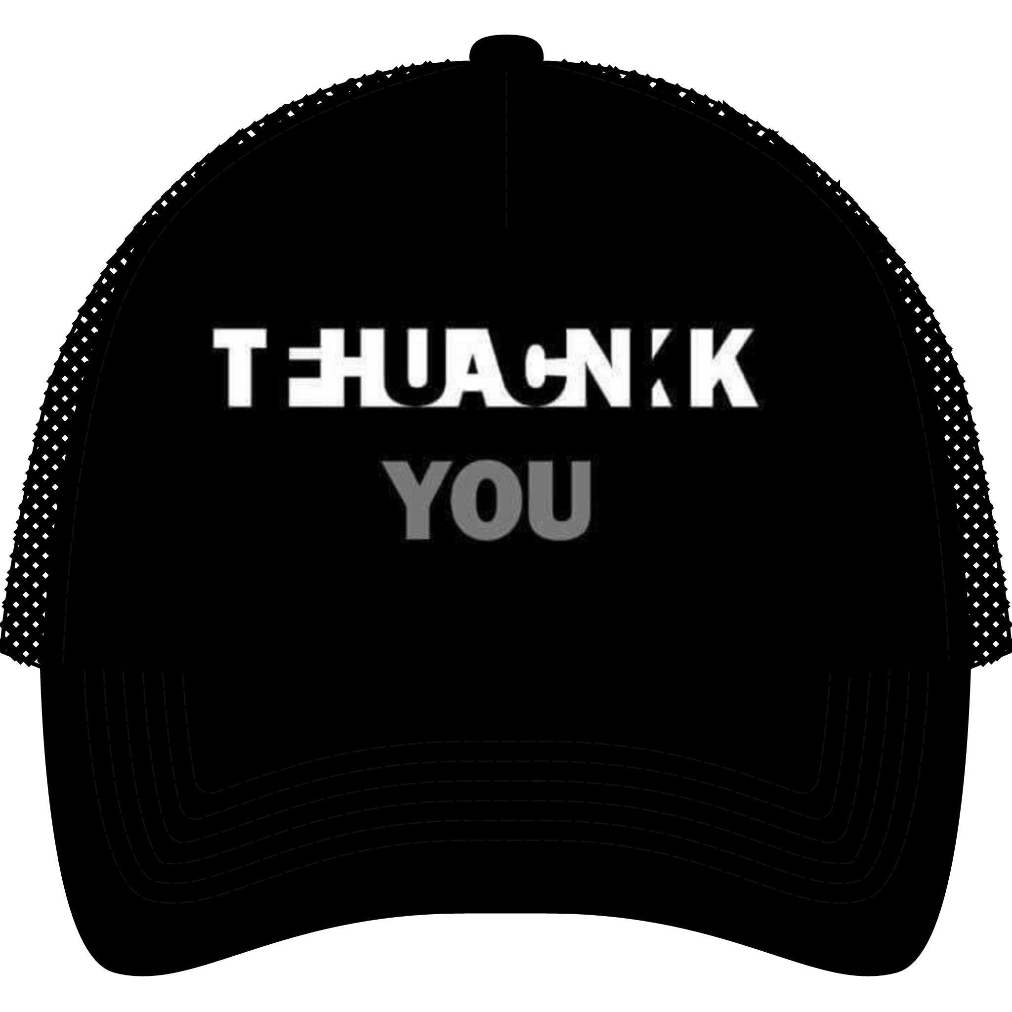 "Thank You...FU" Mesh-Trucker Cap Back Hat