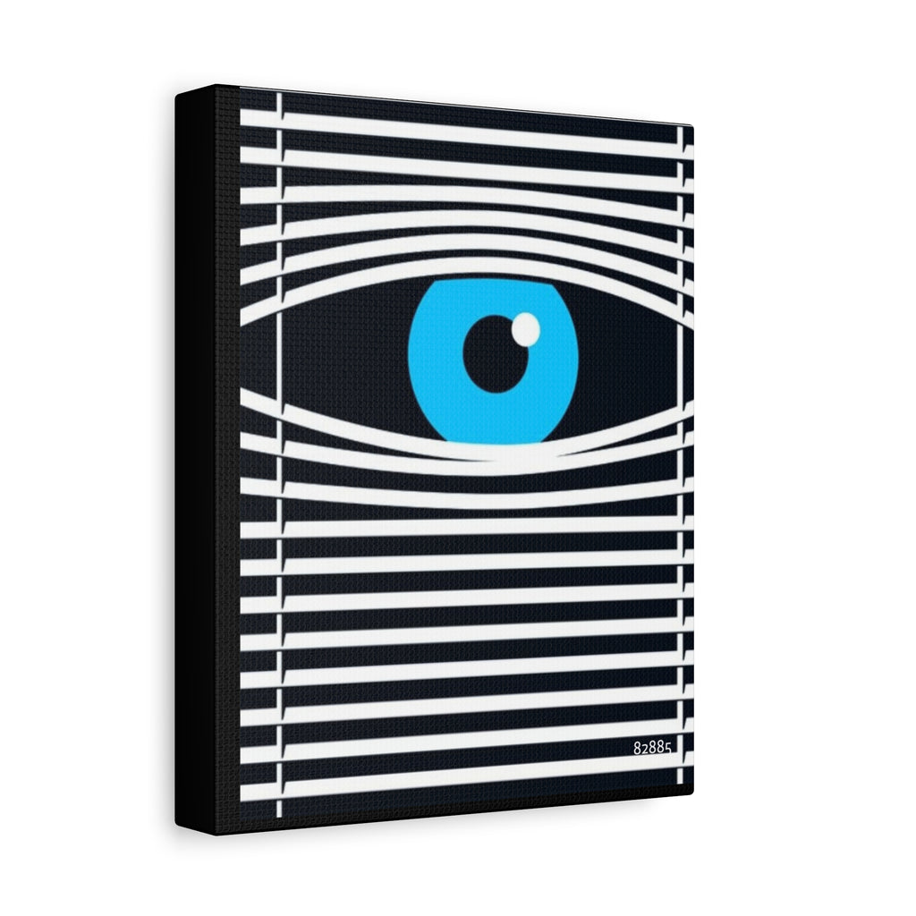 watcher Matte Canvas, Stretched, 1.25"The Watcher | Blue Eye Canvas Print