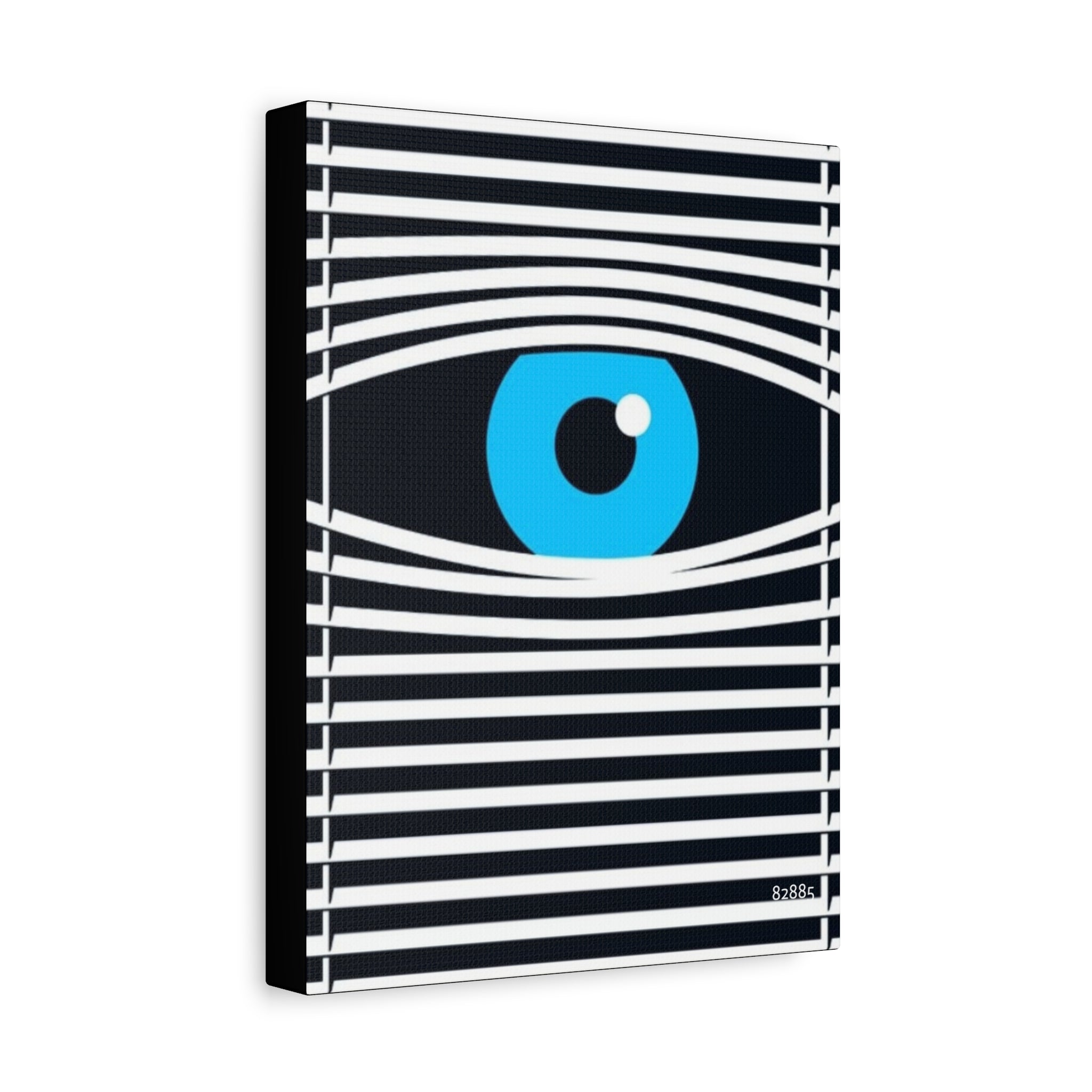 watcher Matte Canvas, Stretched, 1.25"The Watcher | Blue Eye Canvas Print