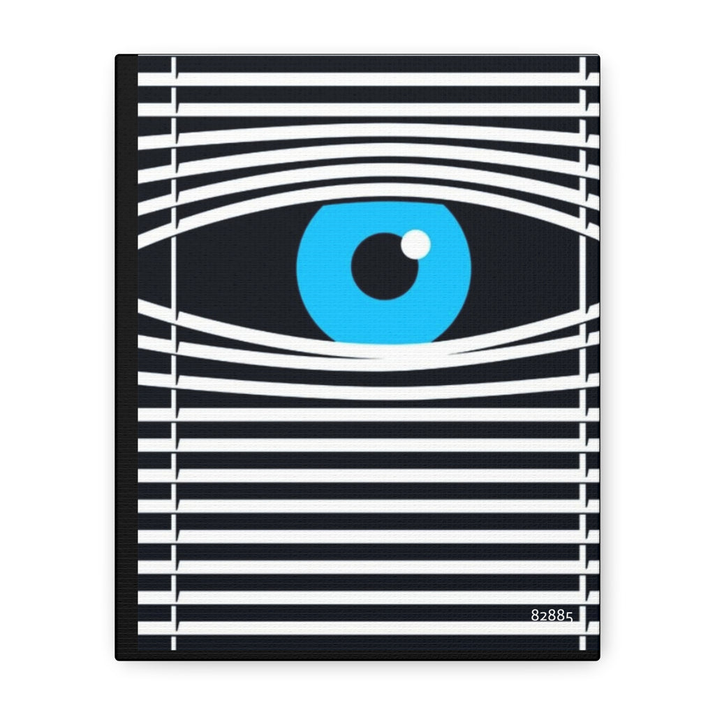 watcher Matte Canvas, Stretched, 1.25"The Watcher | Blue Eye Canvas Print
