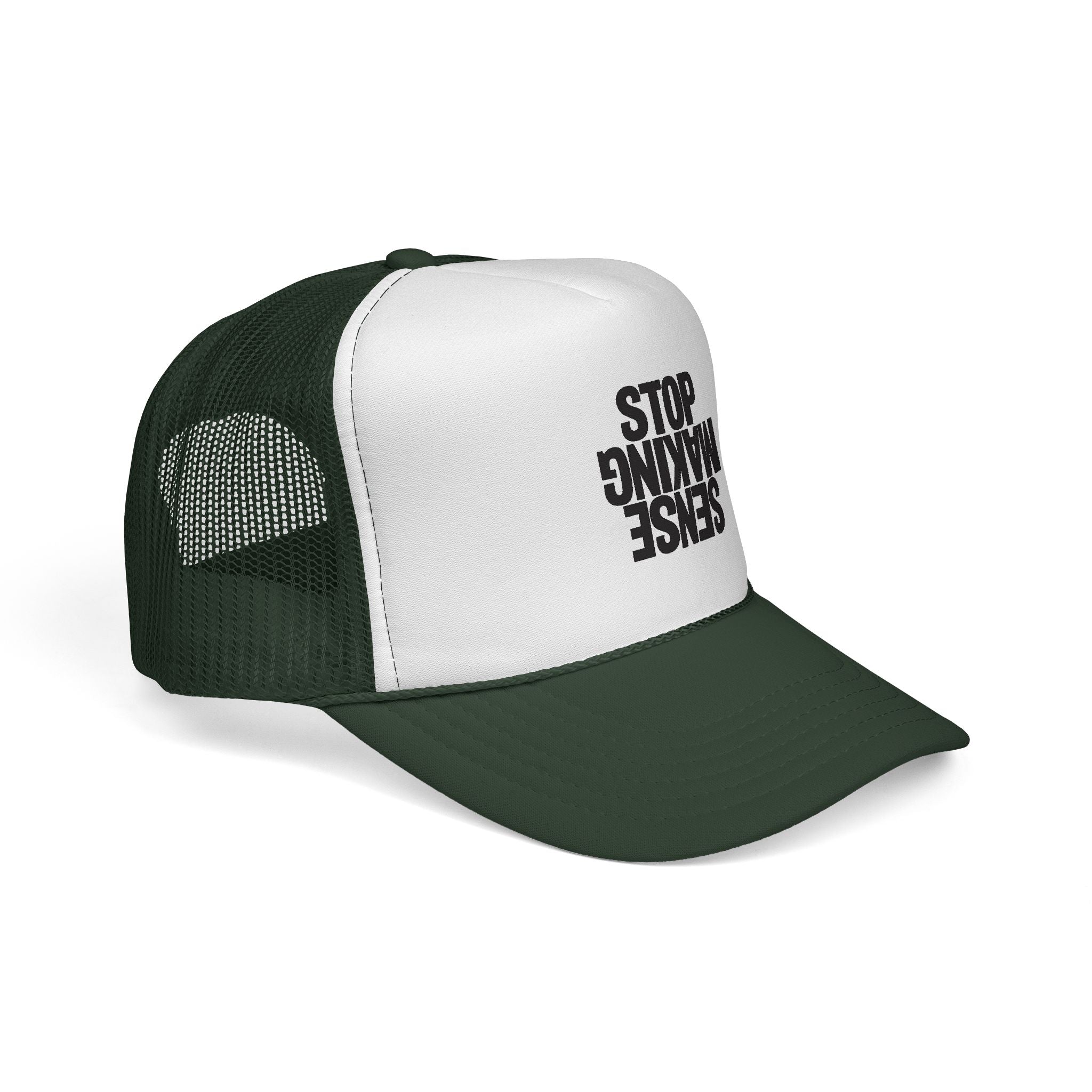 "Sense Making Stop"  Trucker Cap — Mesh Hat