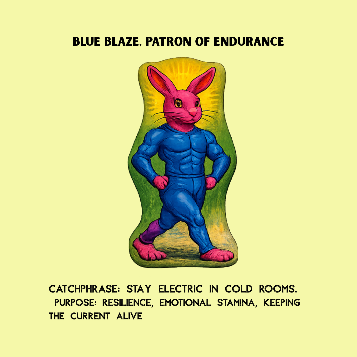 Saints of Velocity No. 04: Blue Blaze, Patron of Endurance