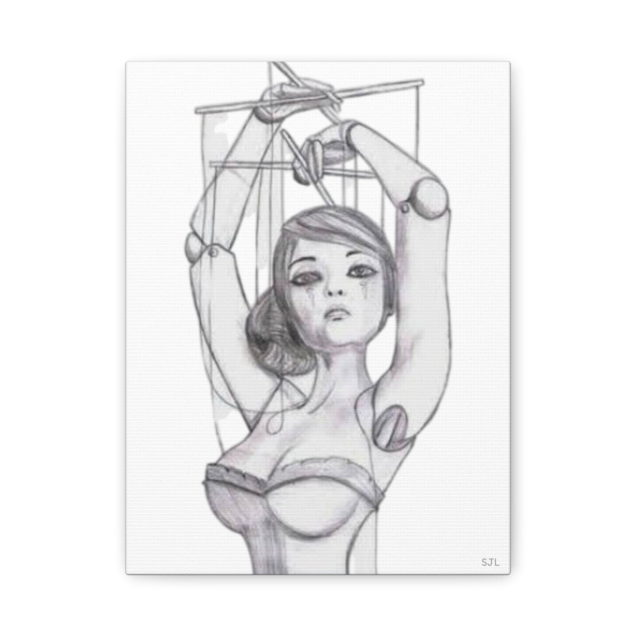 Marionette Muse | Matte Canvas Print