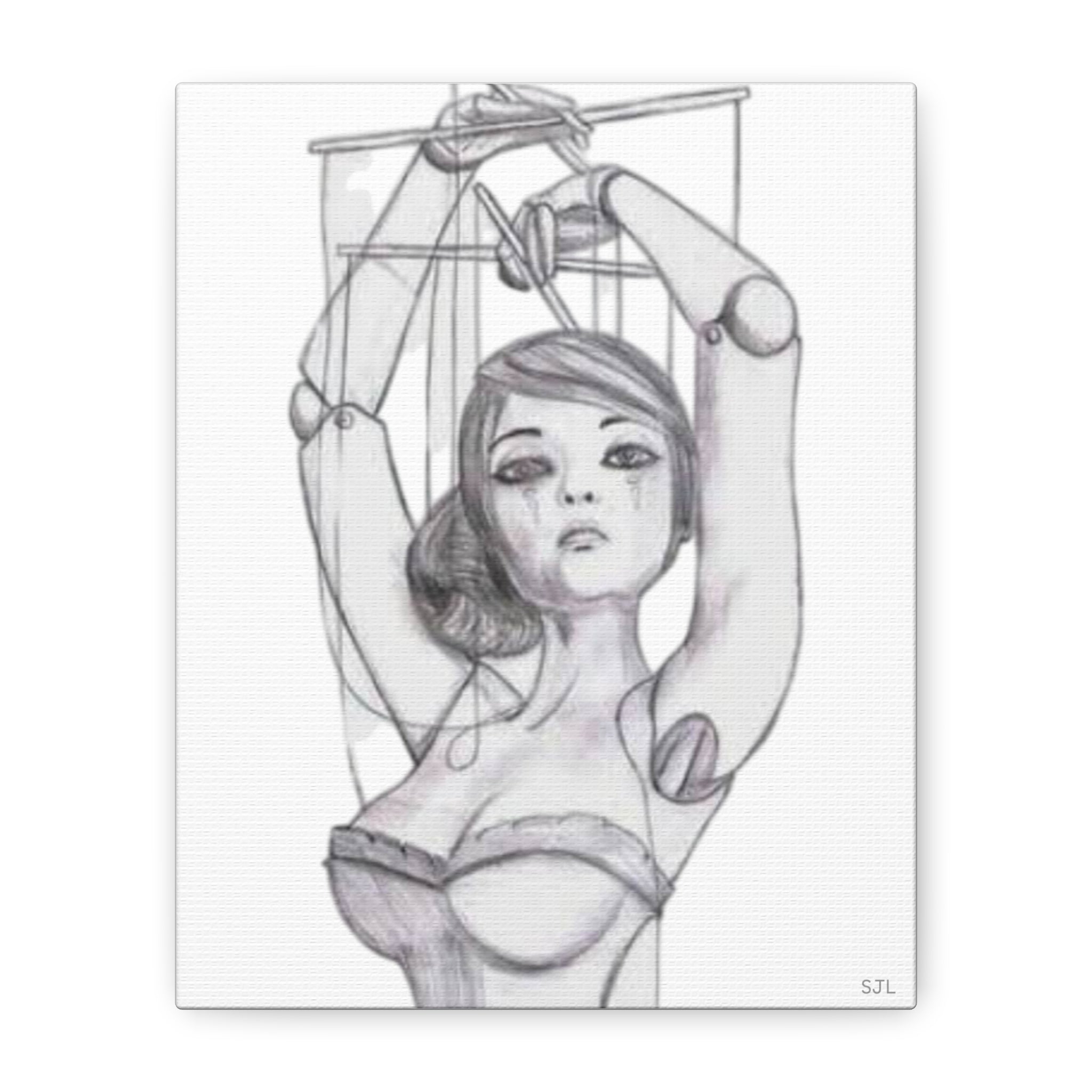 Marionette Muse | Matte Canvas Print